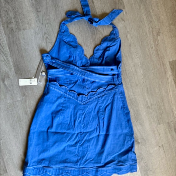 Anthropologie Halter Button-Down Dress - Picture 5 of 6